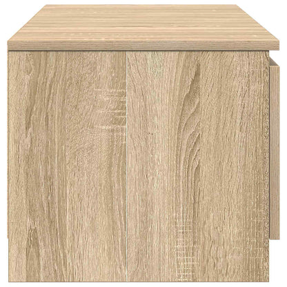 Mobile TV Rovere Sonoma 140x40x35,5 cm in Legno Multistrato
