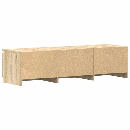 Mobile TV Rovere Sonoma 140x40x35,5 cm in Legno Multistrato | homemem39