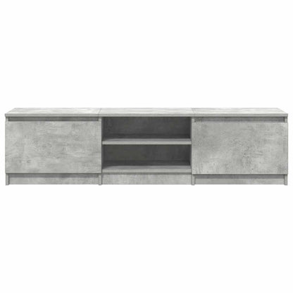 Mobile Porta TV Grigio Cemento 140x40x35,5 cm Legno Multistrato | homemem39