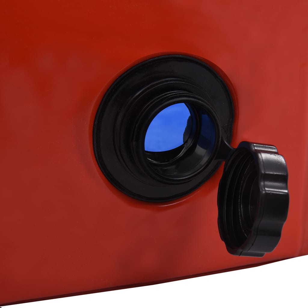 Piscina per Cani Pieghevole Rossa 120x30 cm in PVC - homemem39