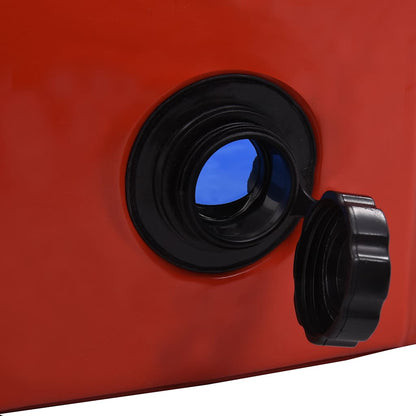 Piscina per Cani Pieghevole Rossa 160x30 cm in PVC | homemem39