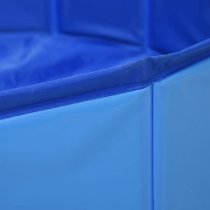 Piscina per Cani Pieghevole Blu 120x30 cm in PVC | homemem39