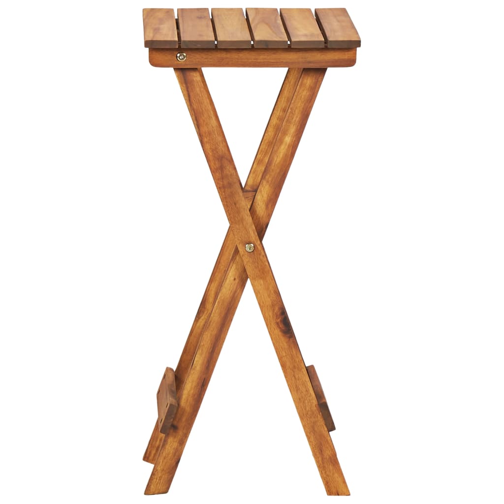 Piedistallo per Piante 30x30x67 cm in Massello d'Acacia - homemem39