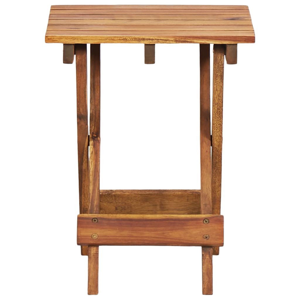Piedistallo per Piante 30x30x38 cm in Massello d'Acacia - homemem39