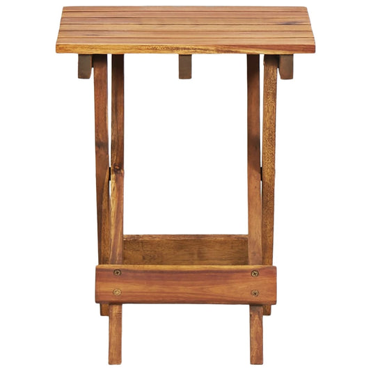 Piedistallo per Piante 30x30x38 cm in Massello d'Acacia - homemem39