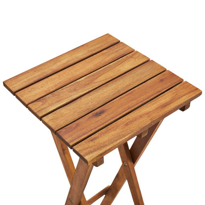 Piedistallo per Piante 30x30x38 cm in Massello d'Acacia - homemem39