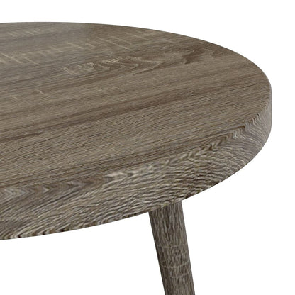 Set di Tavolini 3 pz Grigi in MDF e Ferro - homemem39