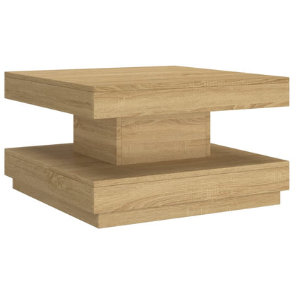 Tavolino da Salotto Marrone Chiaro 60x60x35 cm in MDF | homemem39