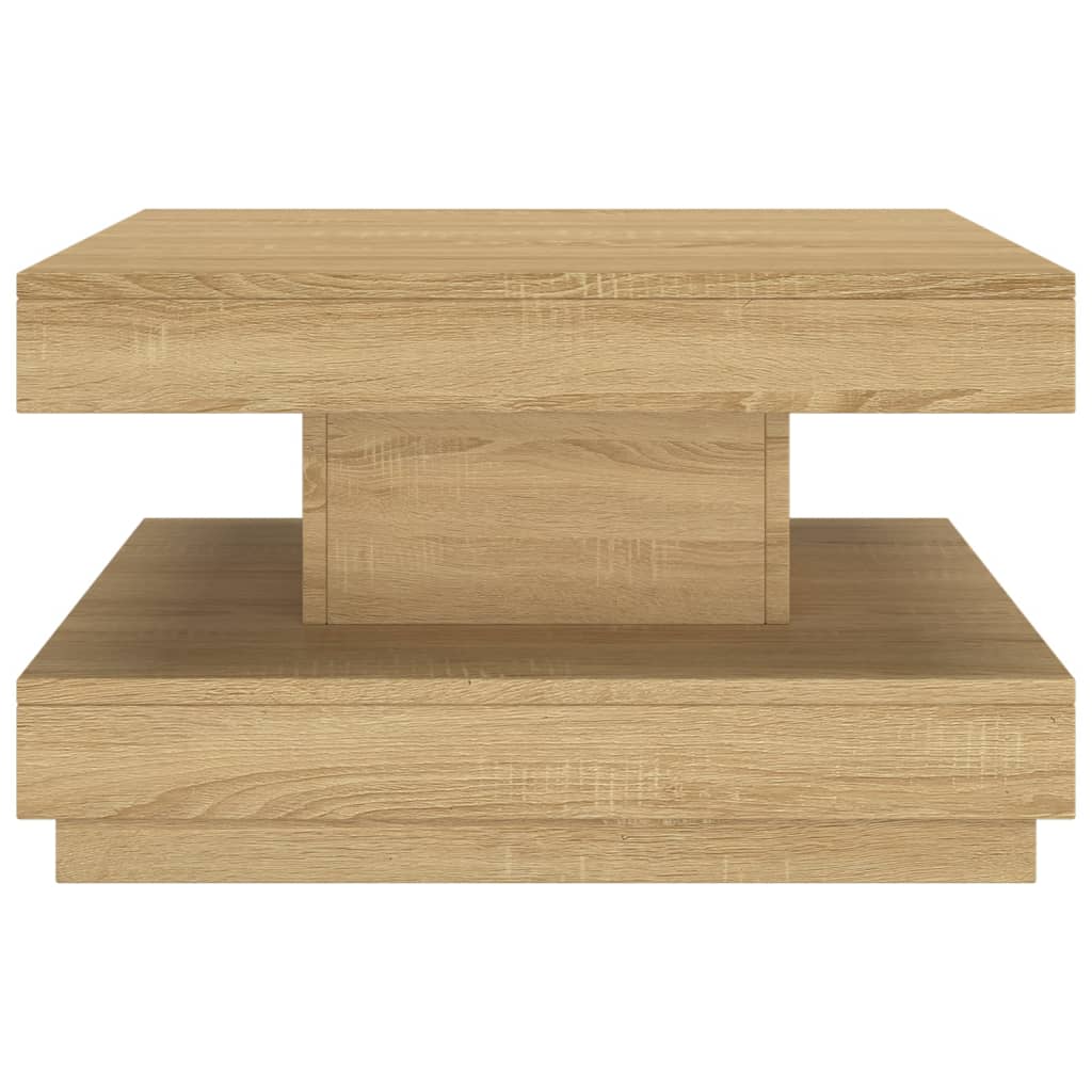 Tavolino da Salotto Marrone Chiaro 60x60x35 cm in MDF | homemem39