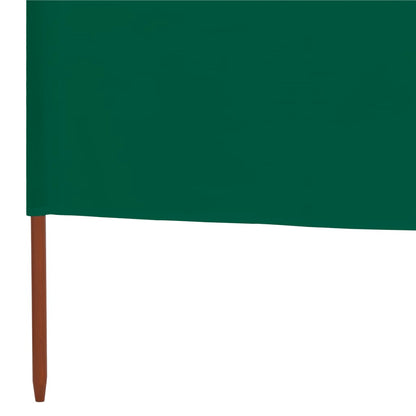 Paravento a 9 Pannelli in Tessuto 1200x160 cm Verde - homemem39