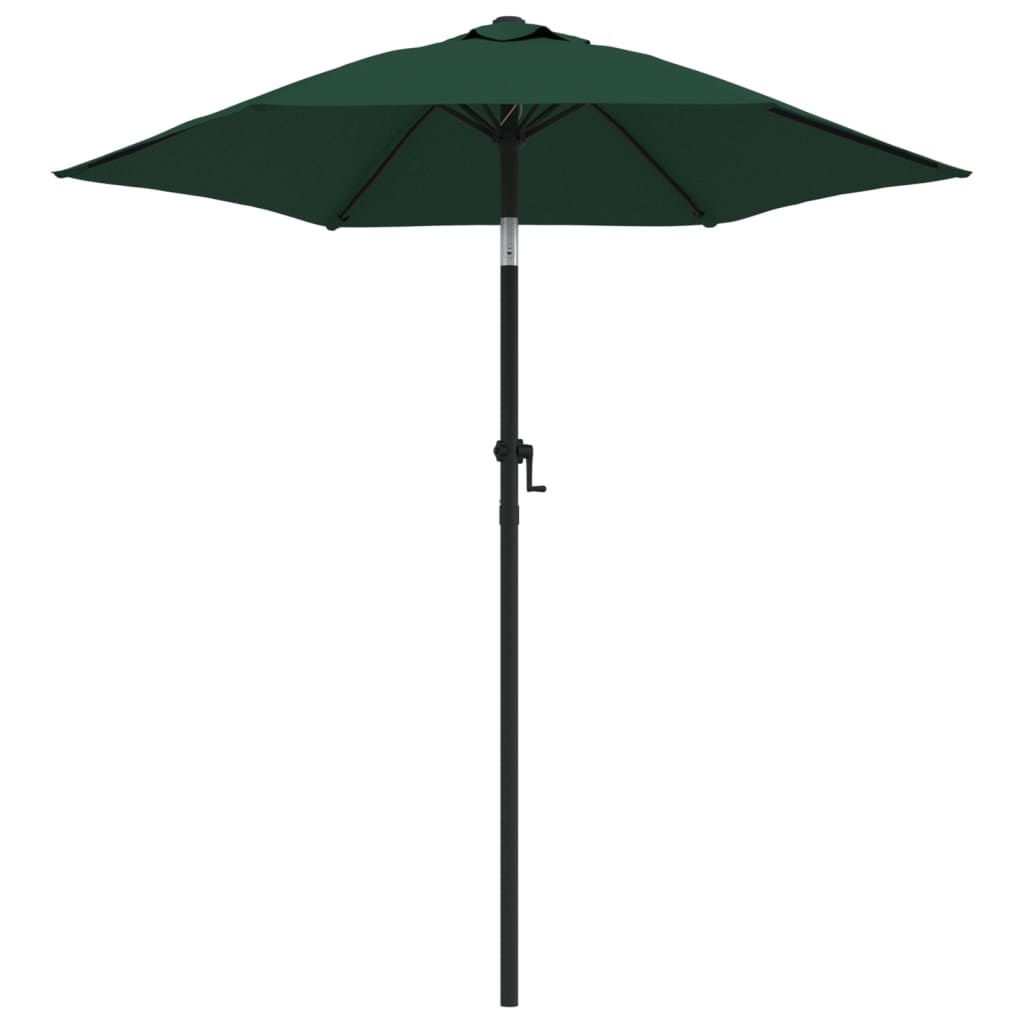 Ombrellone Verde 200x224 cm in Alluminio | homemem39