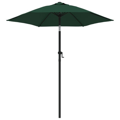 Ombrellone Verde 200x224 cm in Alluminio | homemem39