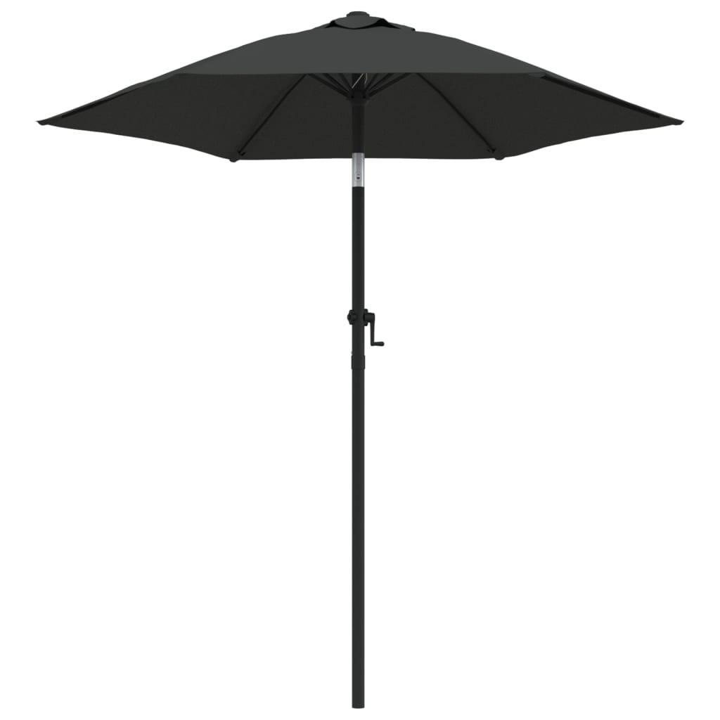 Ombrellone Antracite 200x224 cm in Alluminio | homemem39