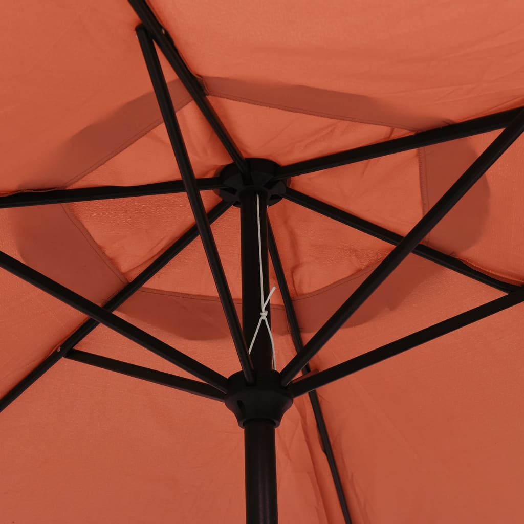 Ombrellone Terracotta 200x224 cm in Alluminio | homemem39