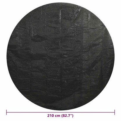 Copertura per Piscina Nera 210 cm PE