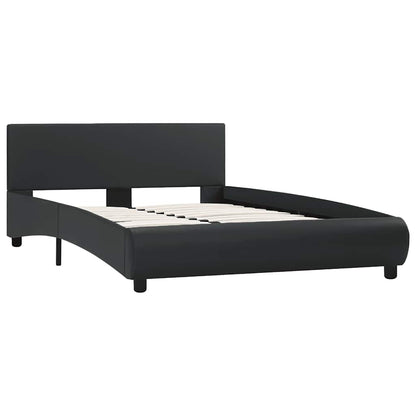 Giroletto con LED Nero in Similpelle 120x200 cm | homemem39