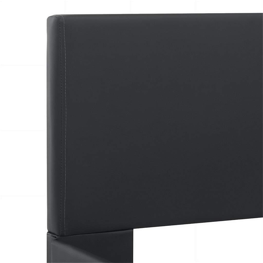 Giroletto con LED Nero in Similpelle 120x200 cm | homemem39