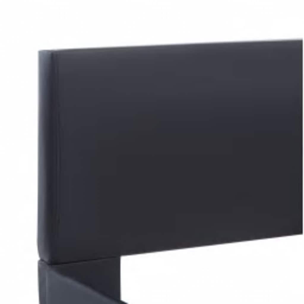 Giroletto con LED Nero in Similpelle 140x200 cm | homemem39