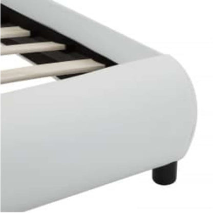 Giroletto con LED Bianco in Similpelle 100x200 cm | homemem39