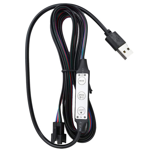 Giroletto con LED Bianco in Similpelle 140x200 cm