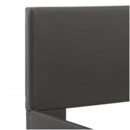 Giroletto con LED Grigio in Similpelle 100x200 cm | homemem39