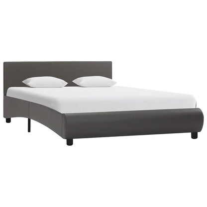Giroletto con LED Grigio in Similpelle 120x200 cm | homemem39