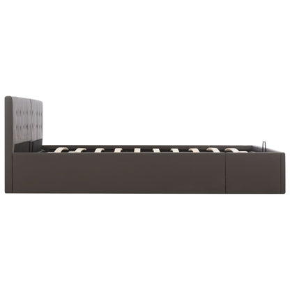 Giroletto Contenitore Idraulico Grigio Similpelle 180x200cm | homemem39