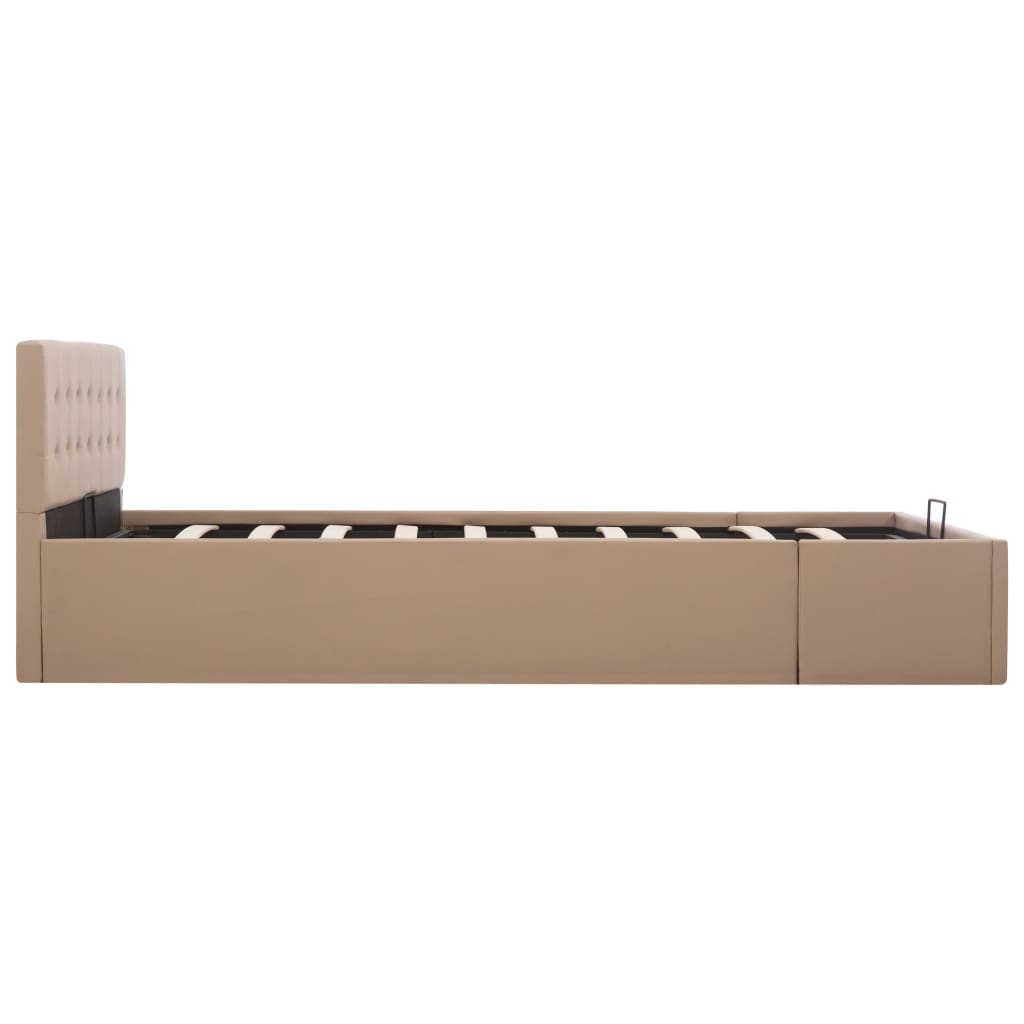 Giroletto Idraulico Contenitore Cappuccino Similpelle 140x200cm | homemem39