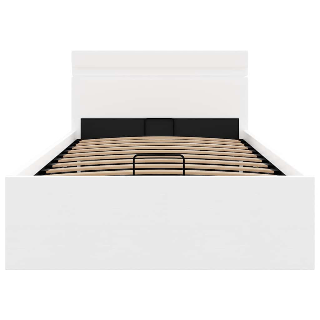 Giroletto Contenitore Idraulico LED Similpelle 90x200 cm