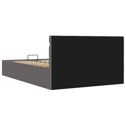 Giroletto Contenitore Idraulico LED Grigio Similpelle 120x200cm | homemem39