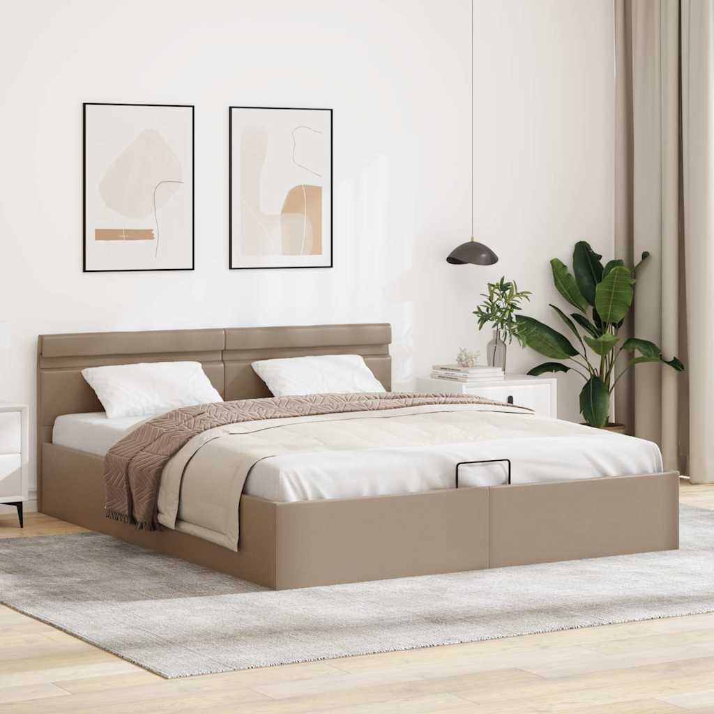 Giroletto Idraulico con LED Cappuccino Similpelle