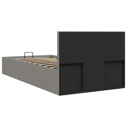 Giroletto Idraulico Contenitore Grigio Chiaro Tessuto 90x200cm | homemem39