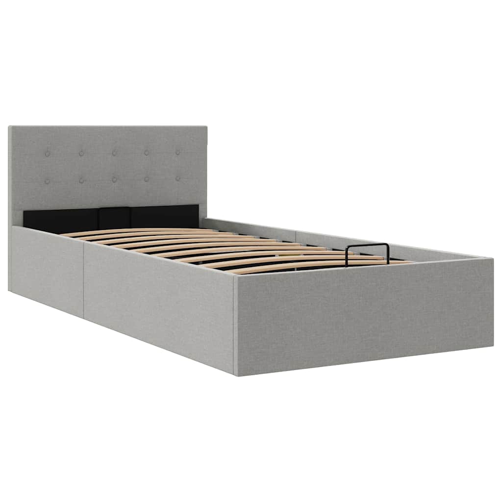 Giroletto Idraulico Contenitore Grigio Chiaro Tessuto 100x200cm | homemem39