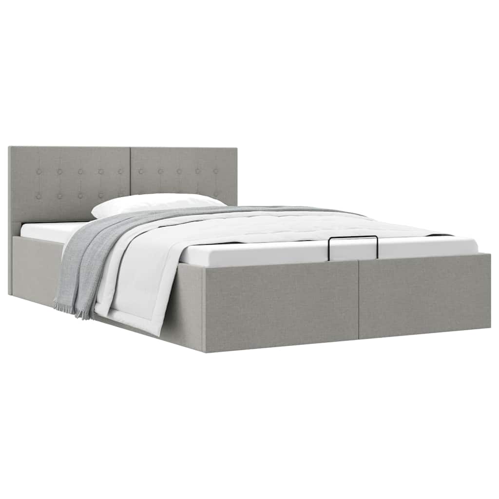 Giroletto Idraulico Contenitore Grigio Chiaro Tessuto 120x200cm | homemem39