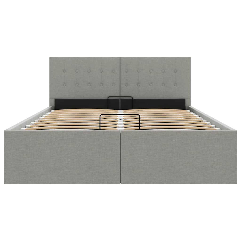 Giroletto Idraulico Contenitore Grigio Chiaro Tessuto 140x200cm | homemem39