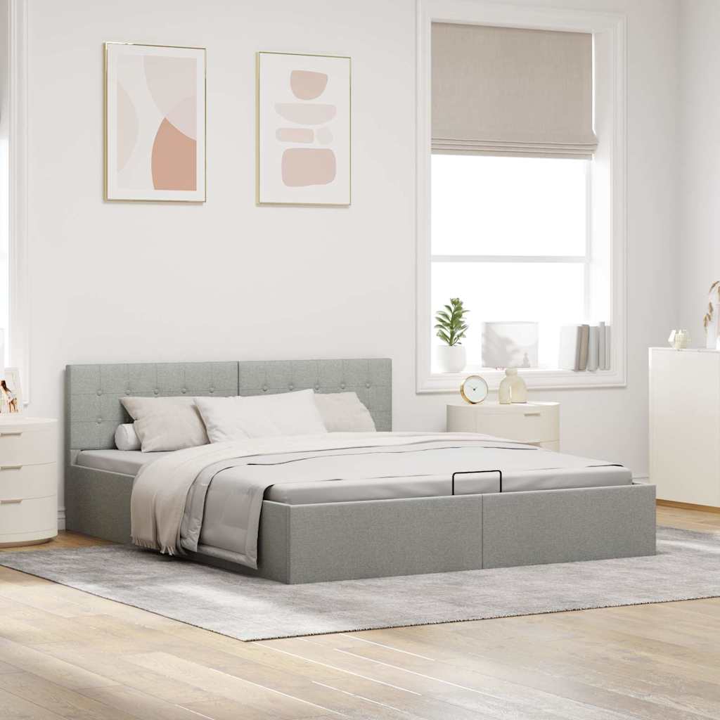 Giroletto con Contenitore in Tessuto 160x200 cm