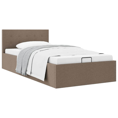 Giroletto con Contenitore Grigio Talpa in Tessuto 90x200 cm