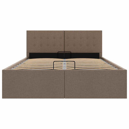 Giroletto con Contenitore Grigio Talpa in Tessuto 120x200 cm | homemem39