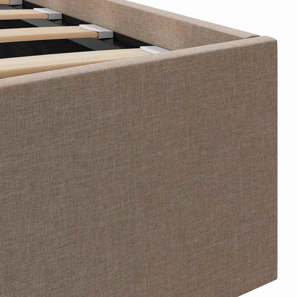 Giroletto con Contenitore Grigio Talpa in Tessuto 160x200 cm | homemem39