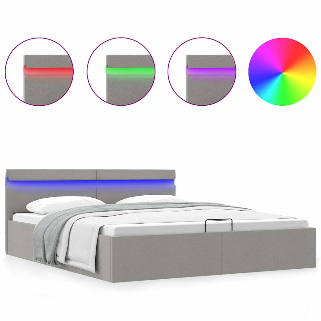 Giroletto con Contenitore e LED Tessuto