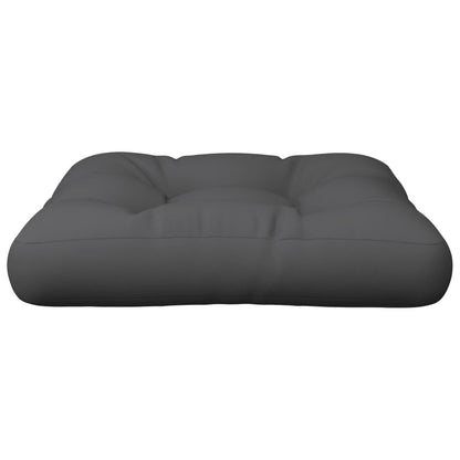 Cuscino per Pallet Antracite 60x61,5x10 cm in Tessuto | homemem39