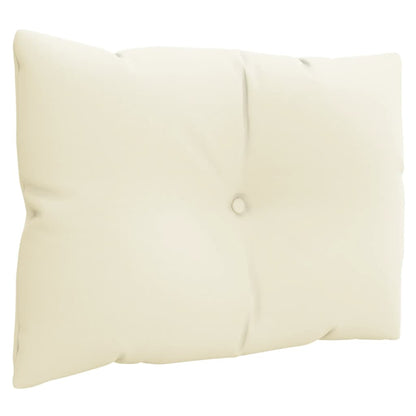 Cuscini per Pallet 3 pz Crema in Tessuto - homemem39