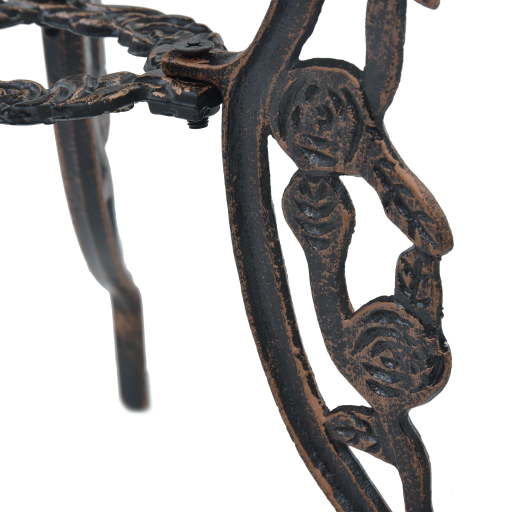 Set da Bistrot 3 pz in Alluminio Pressofuso - homemem39