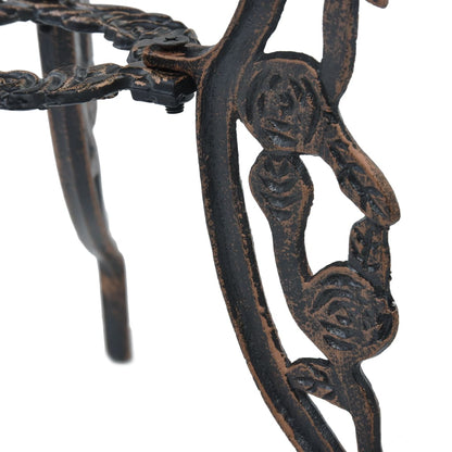 Set da Bistrot 3 pz in Alluminio Pressofuso - homemem39