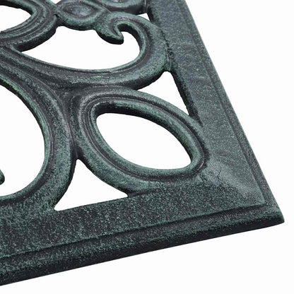 Base Ombrellone Verde 12 kg 49 cm in Ghisa | homemem39