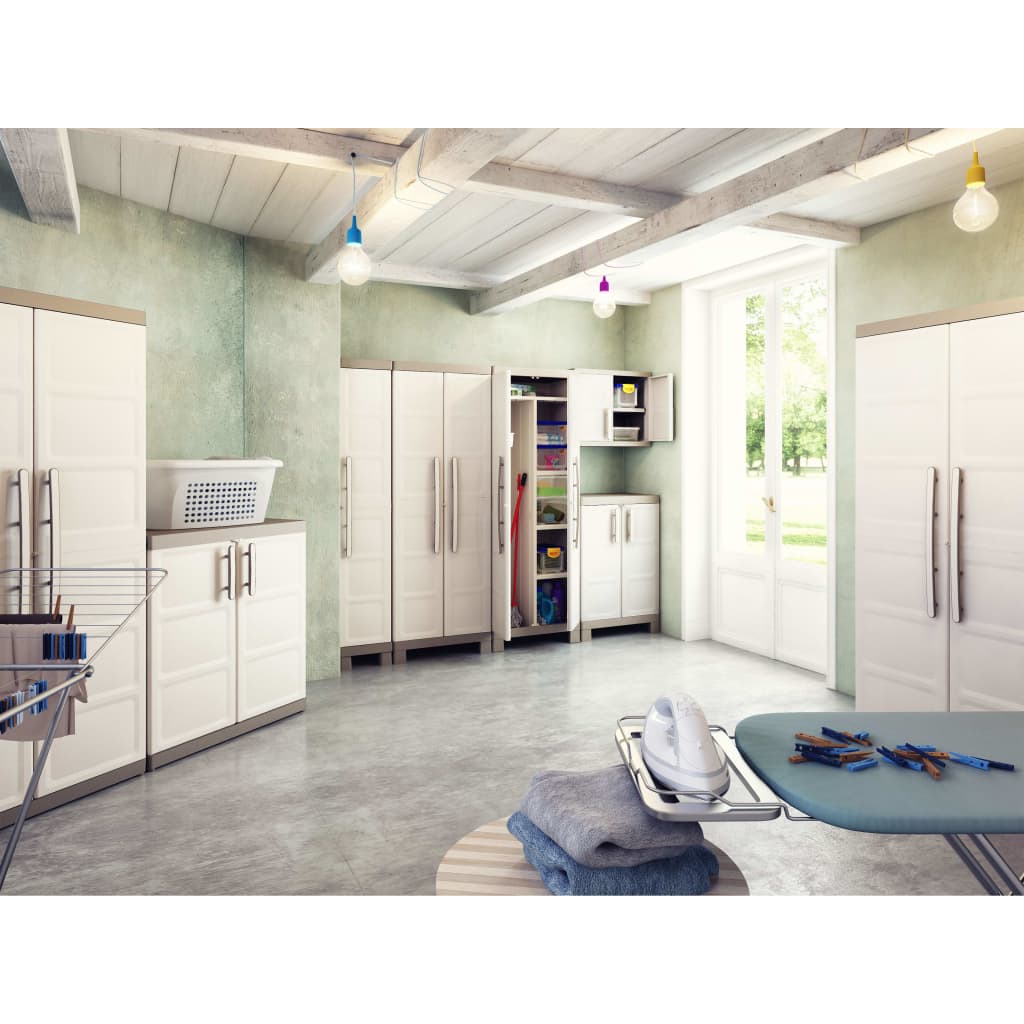 Armadietto Basso Excellence Beige e Talpa 97 cm | homemem39