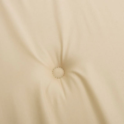 Cuscini per Sedie 2 pz Beige 120x50x3 cm in Tessuto | homemem39