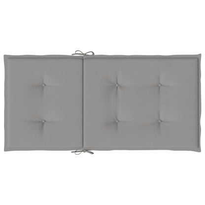 Cuscini per Sedia 4 pz Grigi in Tessuto Oxford - homemem39