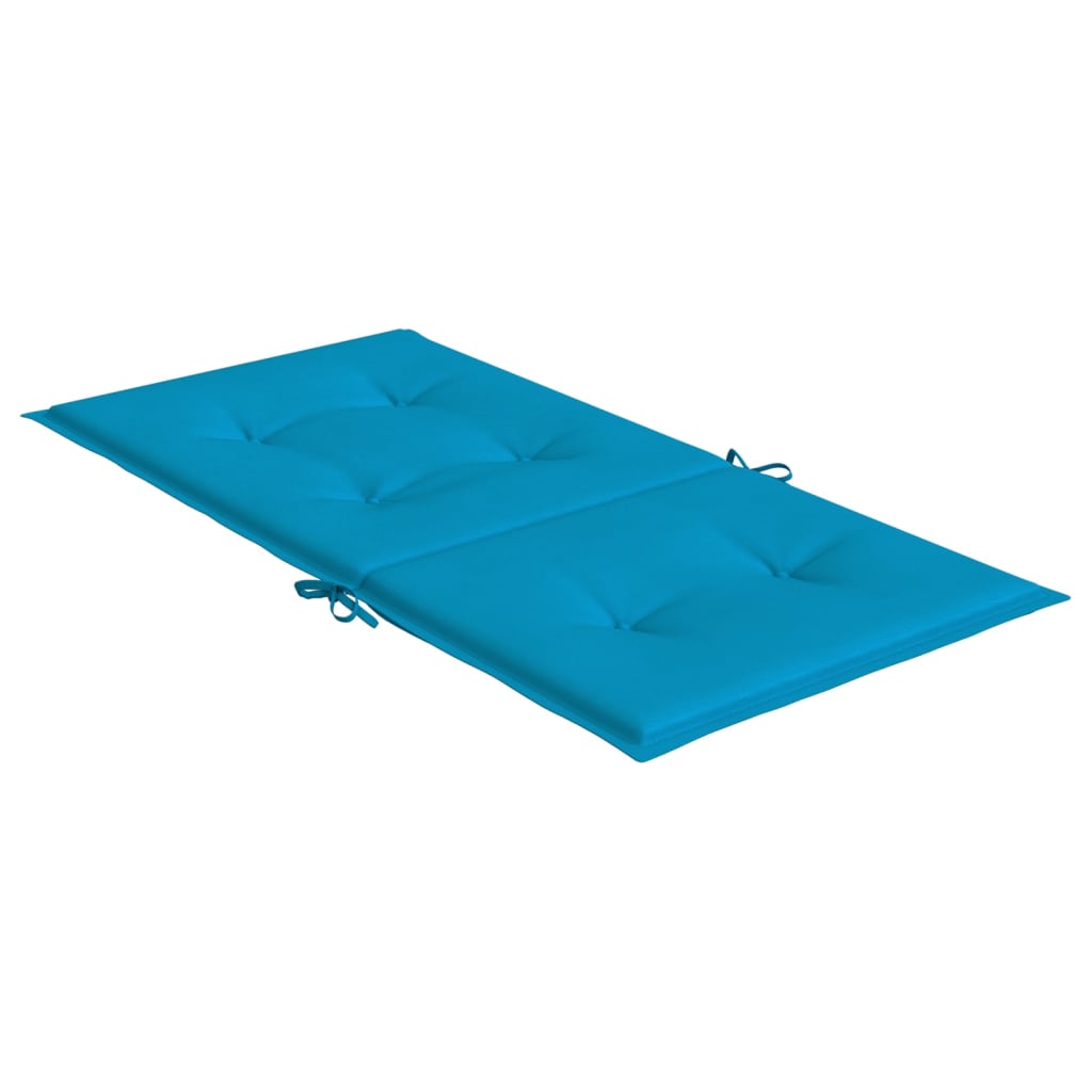 Cuscini per Sedia 4 pz Blu 100x50x3 cm in Tessuto Oxford - homemem39