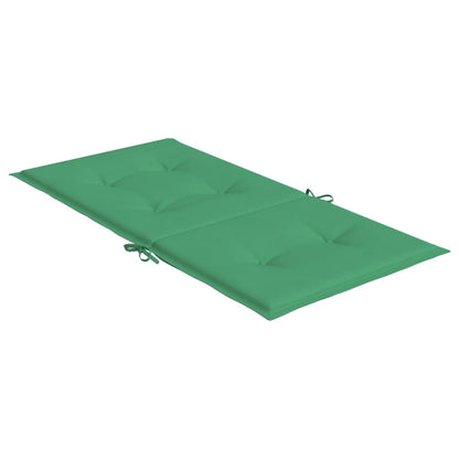 Cuscini per Sedia 2 pz Verdi 100x50x3 cm in Tessuto Oxford | homemem39